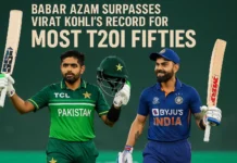 Babar Surpasses Virat Kohli Record | Most T20I Fifties Babar Azam Surpasses Virat Kohli Record | Most T20I Fifties