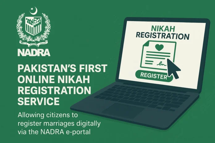 Online Nikah Registration Service in Pakistan | NADRA Starts